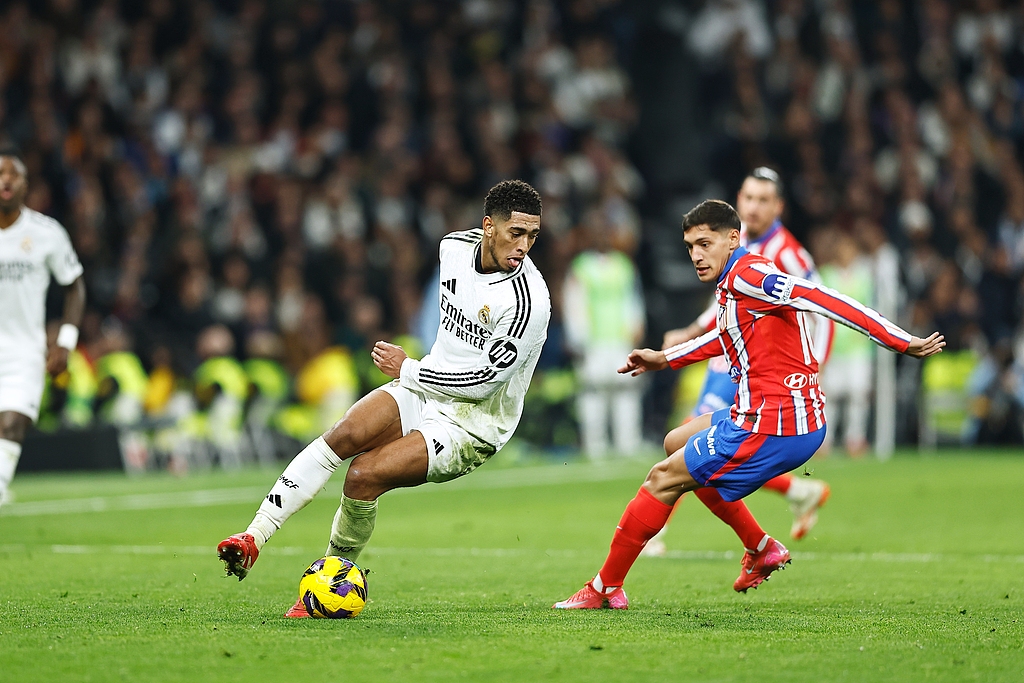 马德里德比关键时刻，皇马实现逆转胜