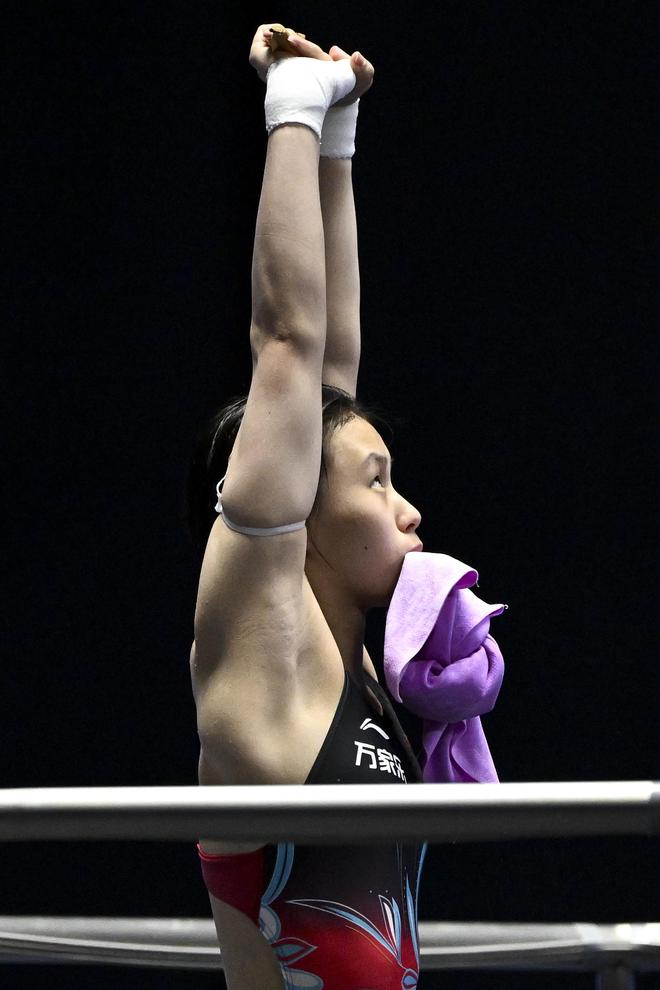 跳水运动员失利遗憾，坚信下一场敌人是自己